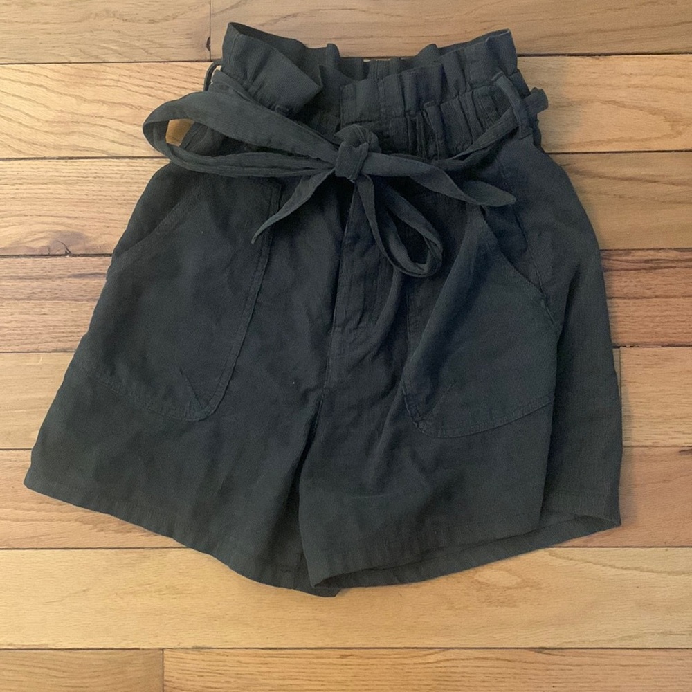 Zara corduroy long shorts